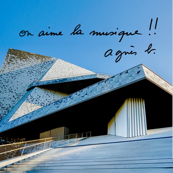 agnès b. talks Music at the Philharmonie de Paris
